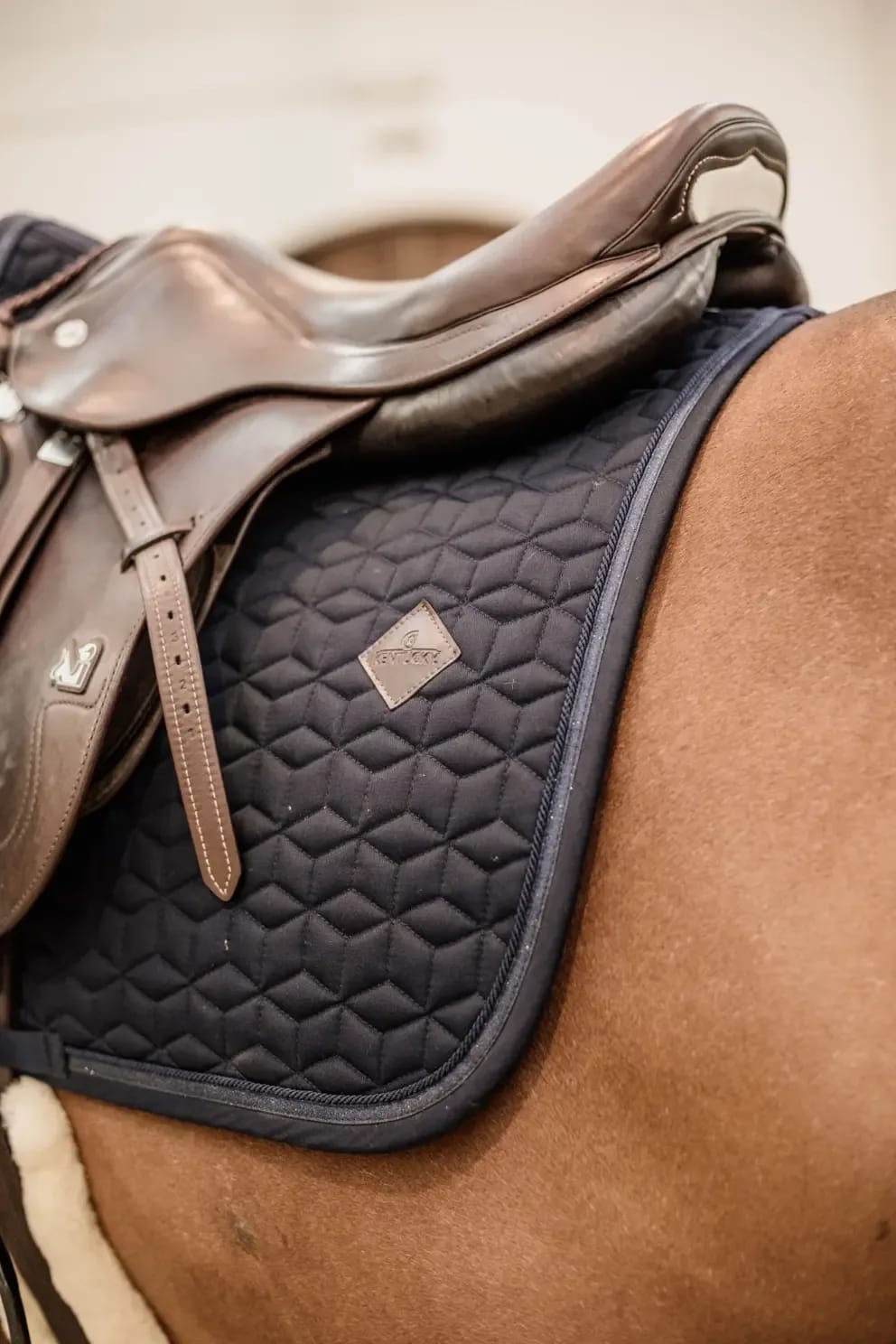 Kentucky Saddle Pad Glitter Rope Jumping - Løwenborg - Kentucky Horsewear