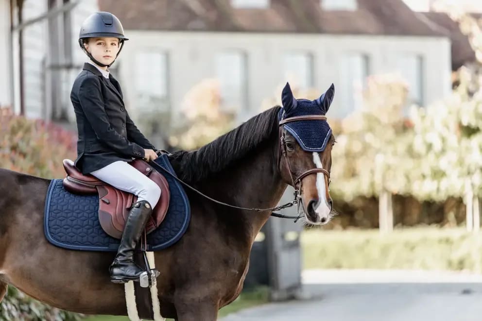Kentucky Saddle Pad Glitter Rope Jumping - Løwenborg - Kentucky Horsewear