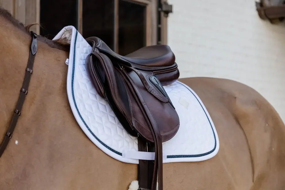 Kentucky Saddle Pad Glitter Rope Jumping - Løwenborg - Kentucky Horsewear