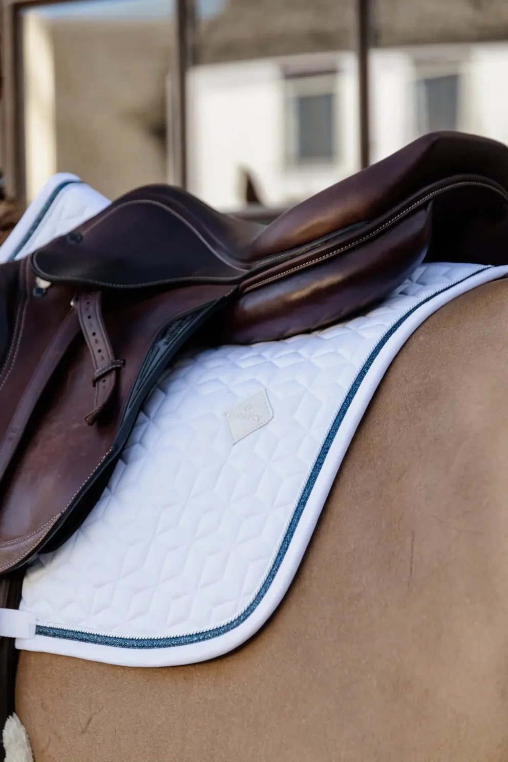 Kentucky Saddle Pad Glitter Rope Jumping - Løwenborg - Kentucky Horsewear