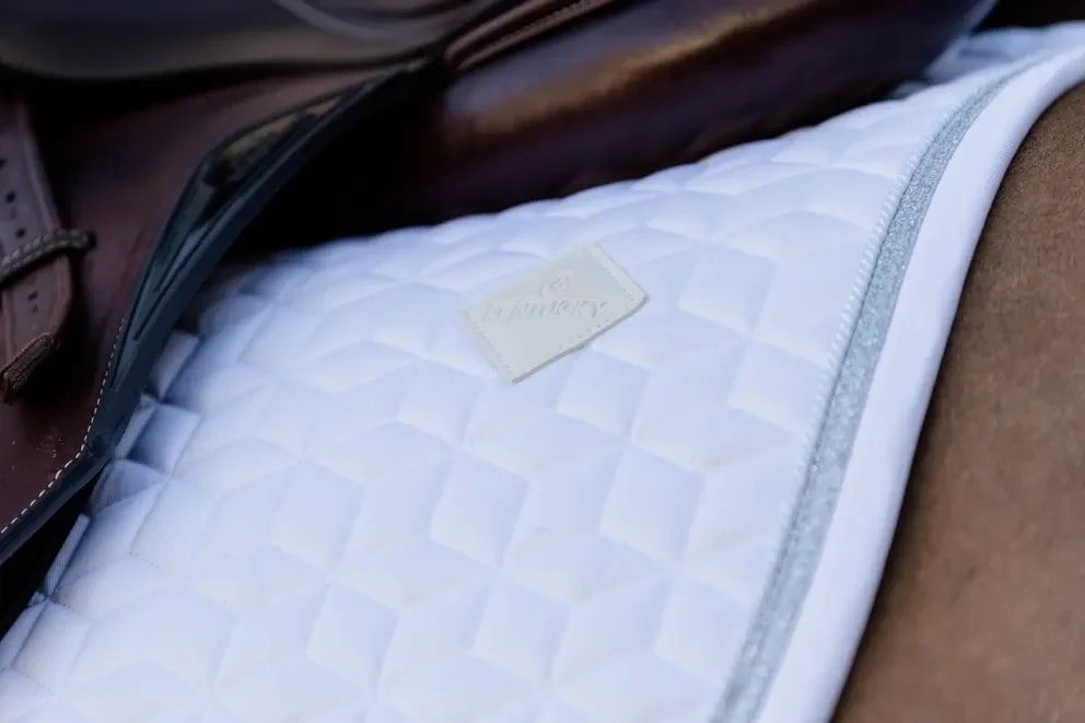 Kentucky Saddle Pad Glitter Rope Jumping - Løwenborg - Kentucky Horsewear