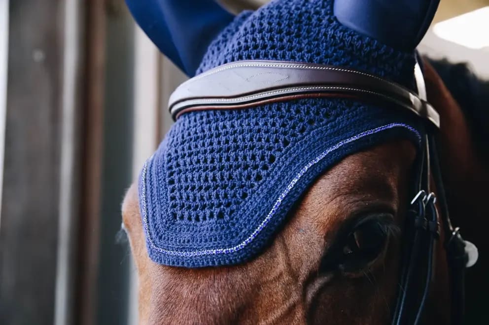 Kentucky Fly veil Wellington Sparkeling - Løwenborg - Kentucky Horsewear