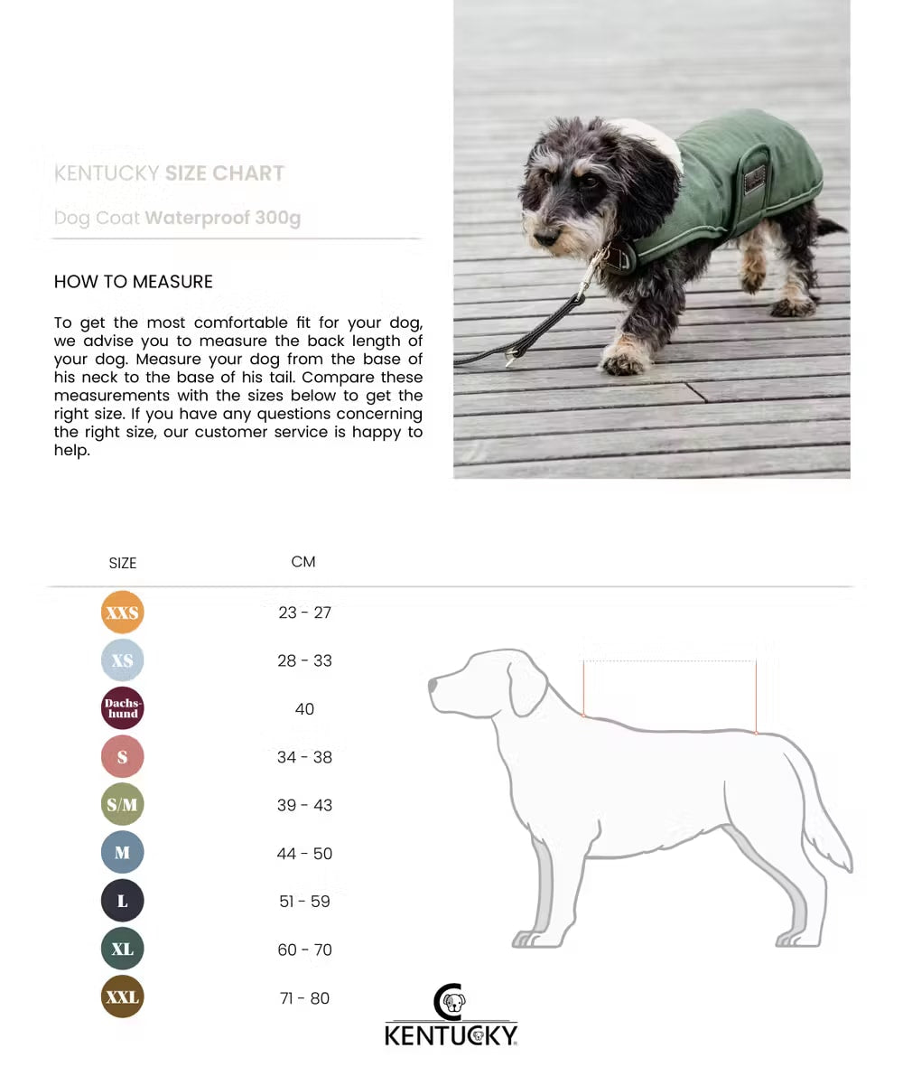 Kentucky Dog Coat Waterproof - Løwenborg - Kentucky Dogwear