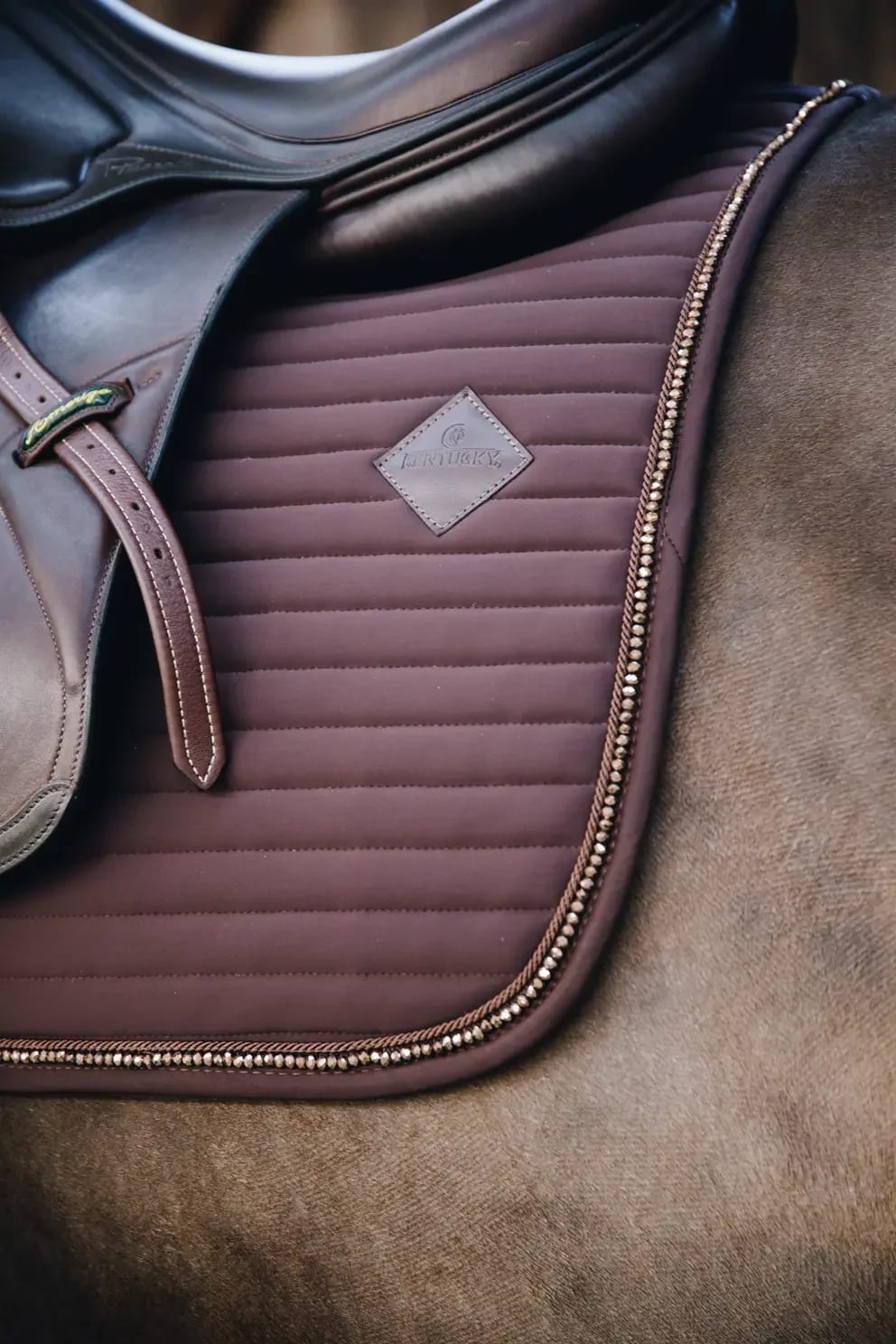 Kentucky Saddle Pad Pearls Jumping - Løwenborg - Kentucky Horsewear