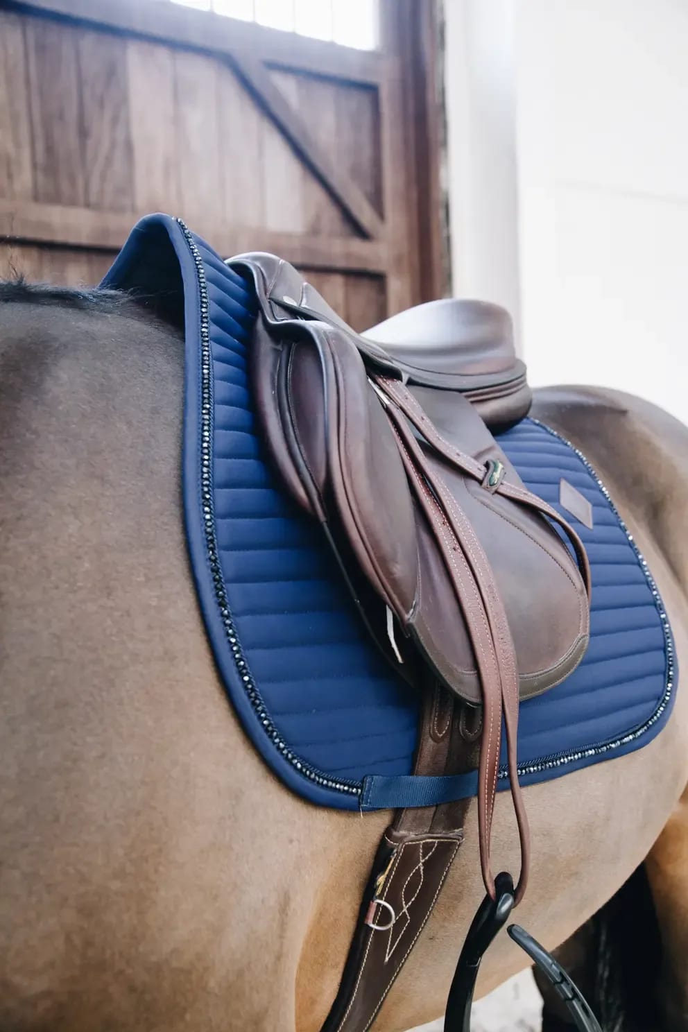Kentucky Saddle Pad Pearls Jumping - Løwenborg - Kentucky Horsewear