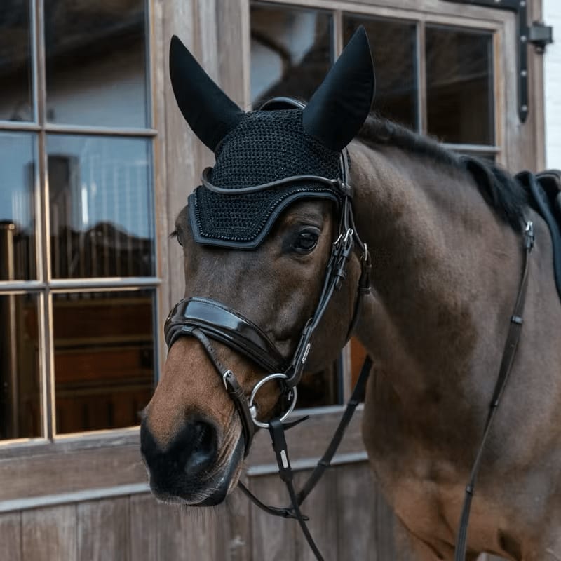 Kentucky Fly veil Wellington Glitter - Løwenborg - Kentucky Horsewear