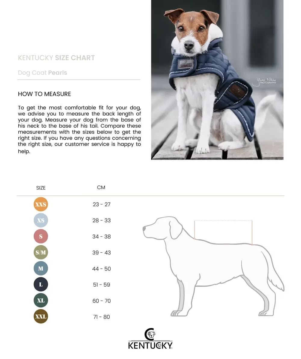 Kentucky Dog Coat Pearls - Løwenborg - Kentucky Dogwear