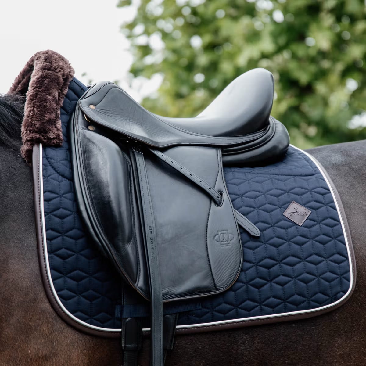 Kentucky Saddle Pad Skin Friendly Dressage - Løwenborg - Kentucky Horsewear