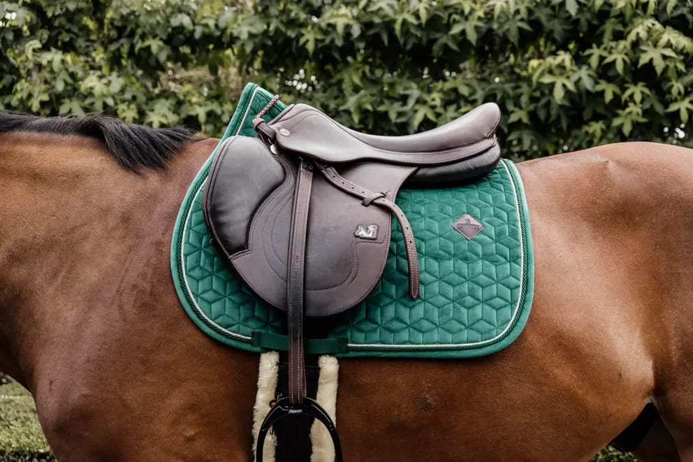 Kentucky Saddle Pad Velvet Jumping - Løwenborg - Kentucky Horsewear