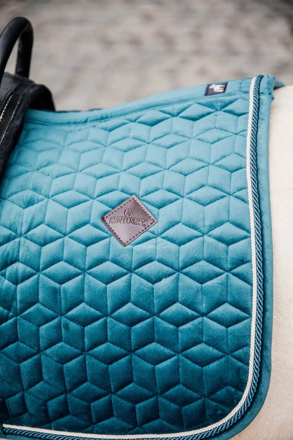 Kentucky Saddle Pad Velvet Jumping - Løwenborg - Kentucky Horsewear