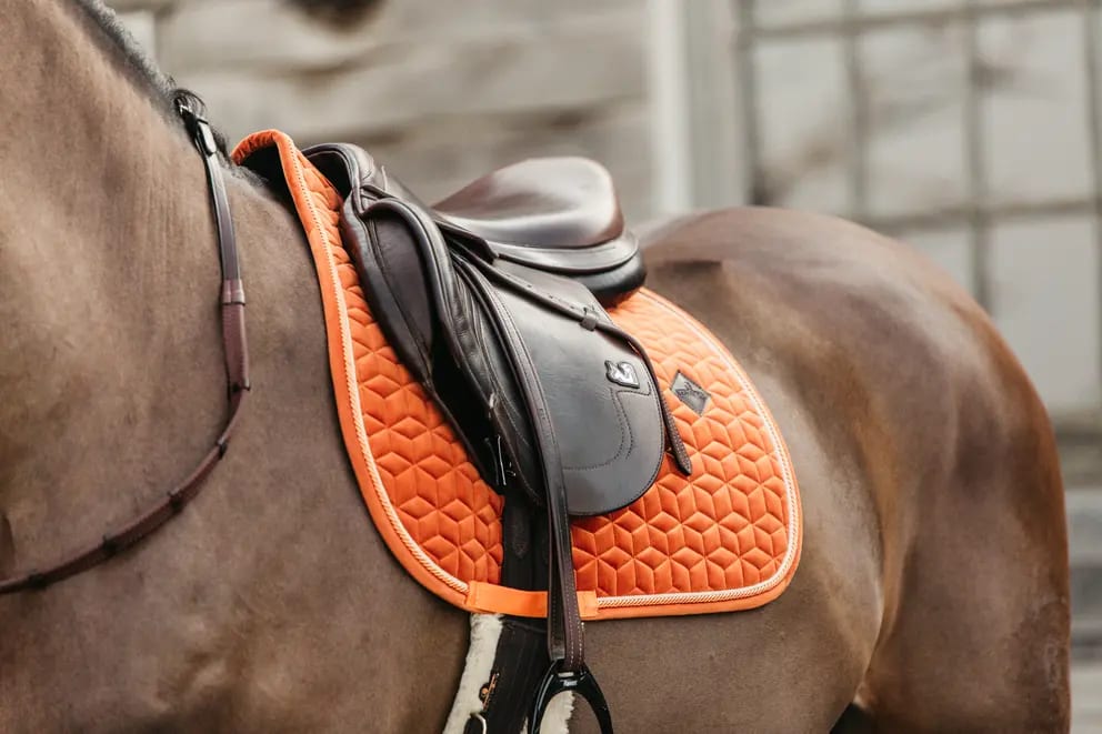 Kentucky Saddle Pad Velvet Jumping - Løwenborg - Kentucky Horsewear