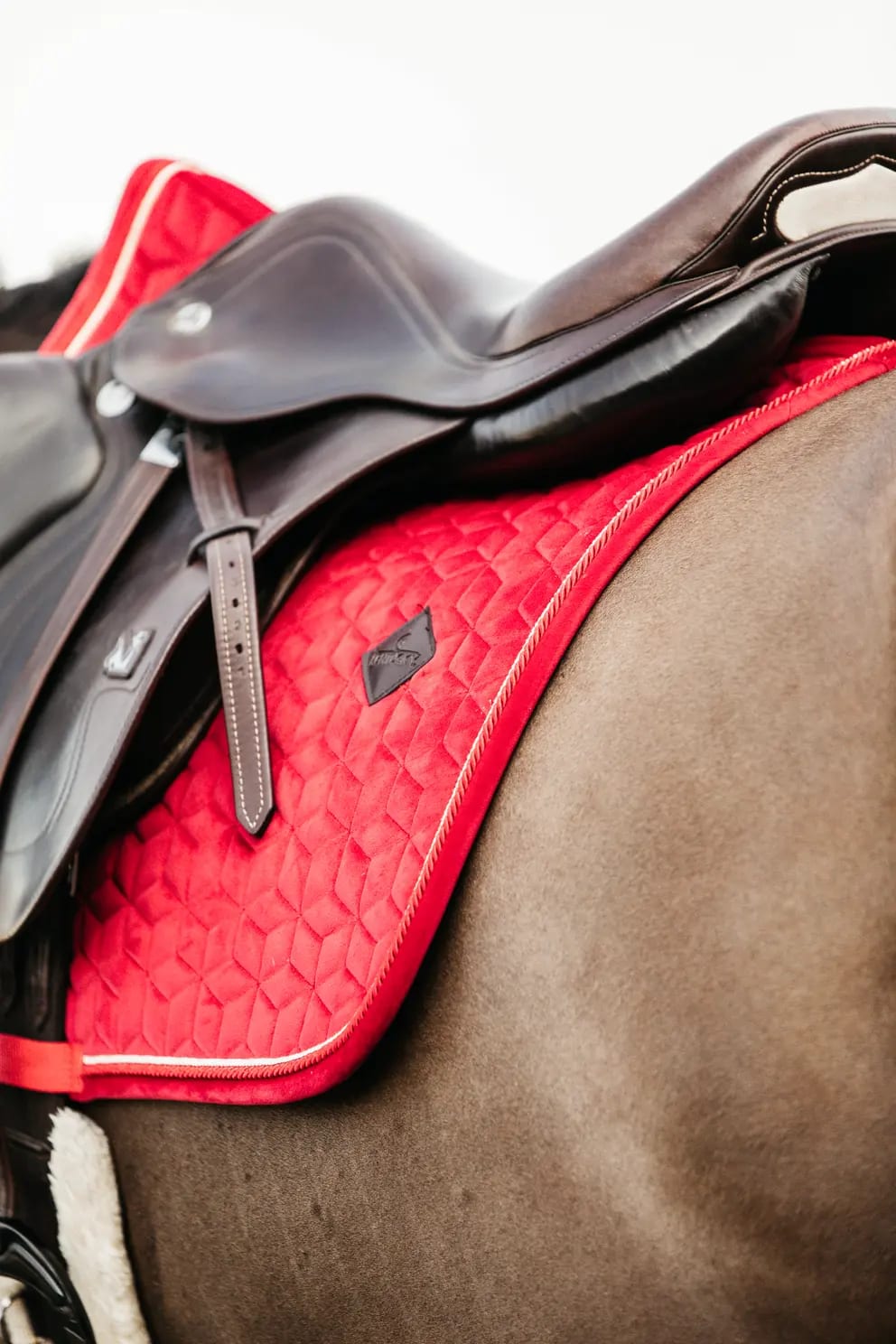 Kentucky Saddle Pad Velvet Jumping - Løwenborg - Kentucky Horsewear