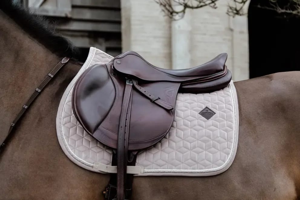 Kentucky Saddle Pad Velvet Jumping - Løwenborg - Kentucky Horsewear