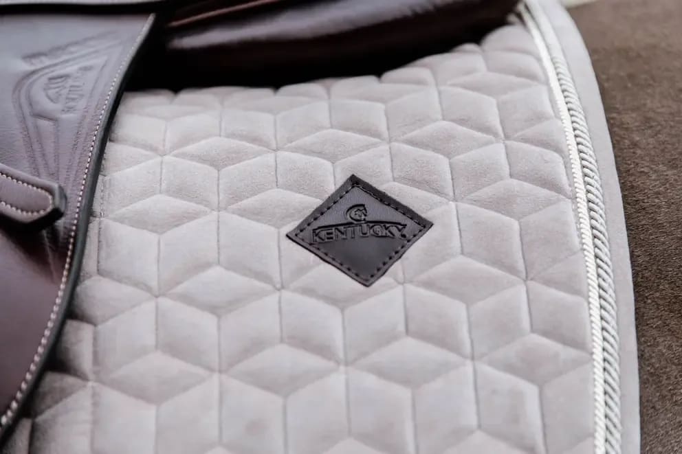 Kentucky Saddle Pad Velvet Jumping - Løwenborg - Kentucky Horsewear