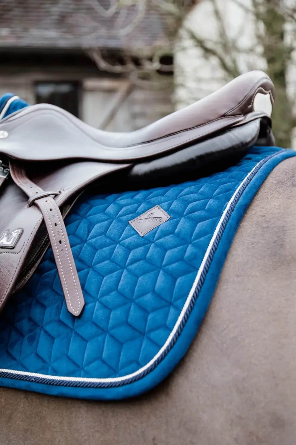 Kentucky Saddle Pad Velvet Jumping - Løwenborg - Kentucky Horsewear