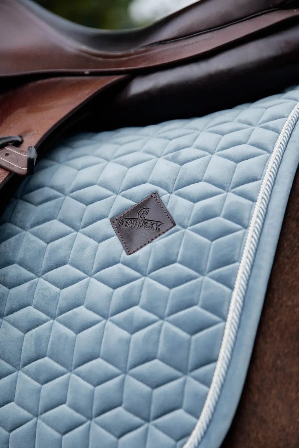 Kentucky Saddle Pad Velvet Jumping - Løwenborg - Kentucky Horsewear