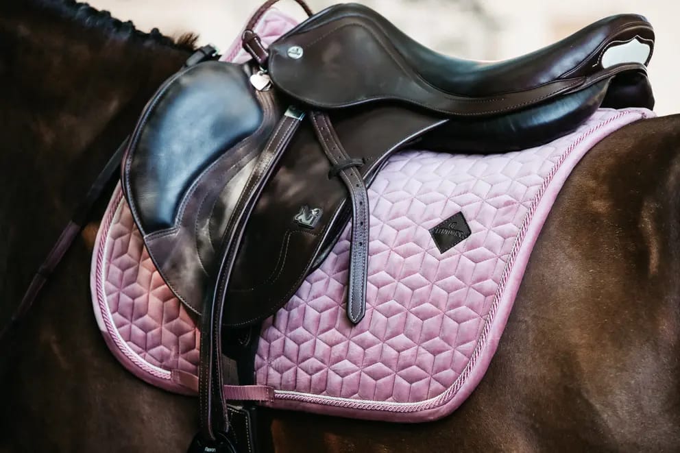 Kentucky Saddle Pad Velvet Jumping - Løwenborg - Kentucky Horsewear