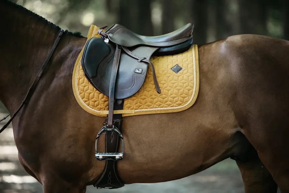 Kentucky Saddle Pad Velvet Jumping - Løwenborg - Kentucky Horsewear