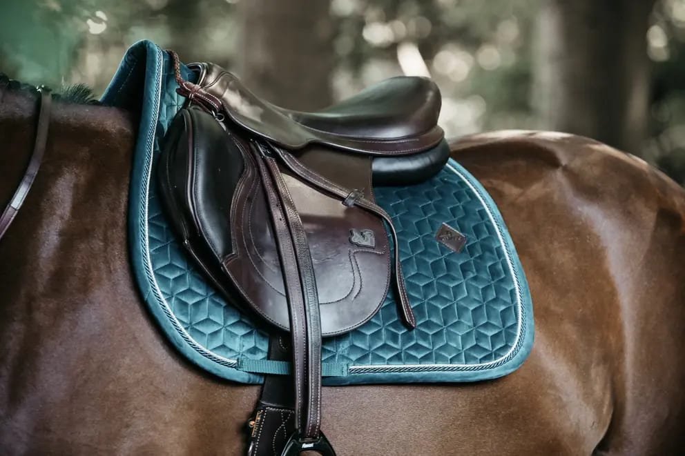 Kentucky Saddle Pad Velvet Jumping - Løwenborg - Kentucky Horsewear