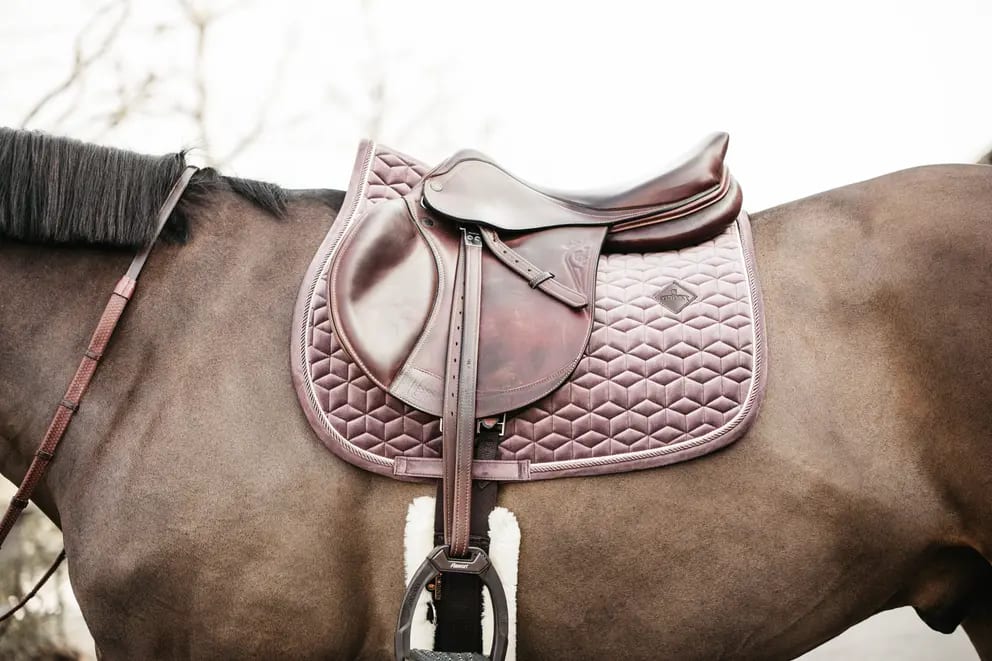 Kentucky Saddle Pad Velvet Jumping - Løwenborg - Kentucky Horsewear