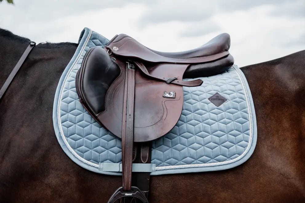 Kentucky Saddle Pad Velvet Jumping - Løwenborg - Kentucky Horsewear
