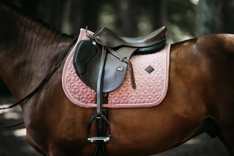 Kentucky Saddle Pad Velvet Jumping - Løwenborg - Kentucky Horsewear