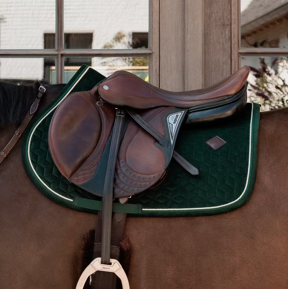 Kentucky Saddle Pad Velvet Jumping - Løwenborg - Kentucky Horsewear