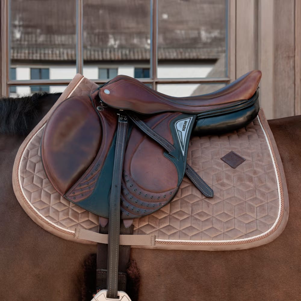 Kentucky Saddle Pad Velvet Jumping - Løwenborg - Kentucky Horsewear