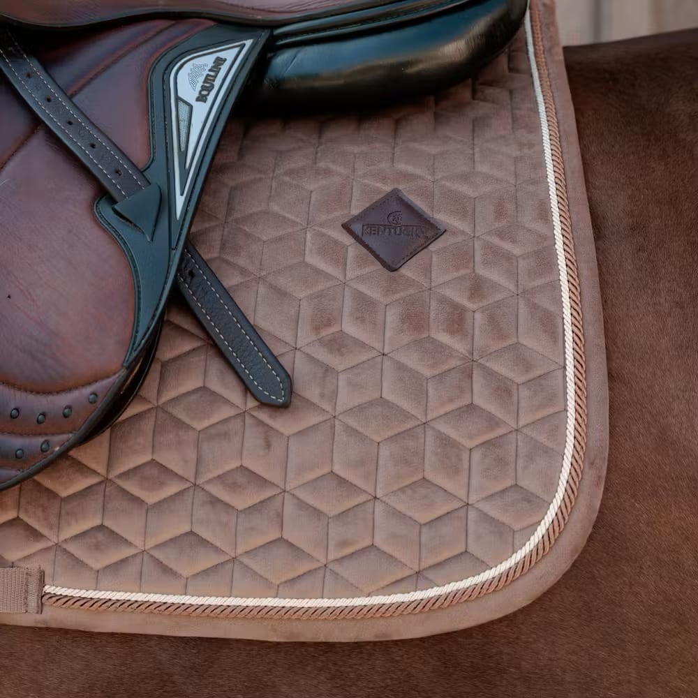 Kentucky Saddle Pad Velvet Jumping - Løwenborg - Kentucky Horsewear