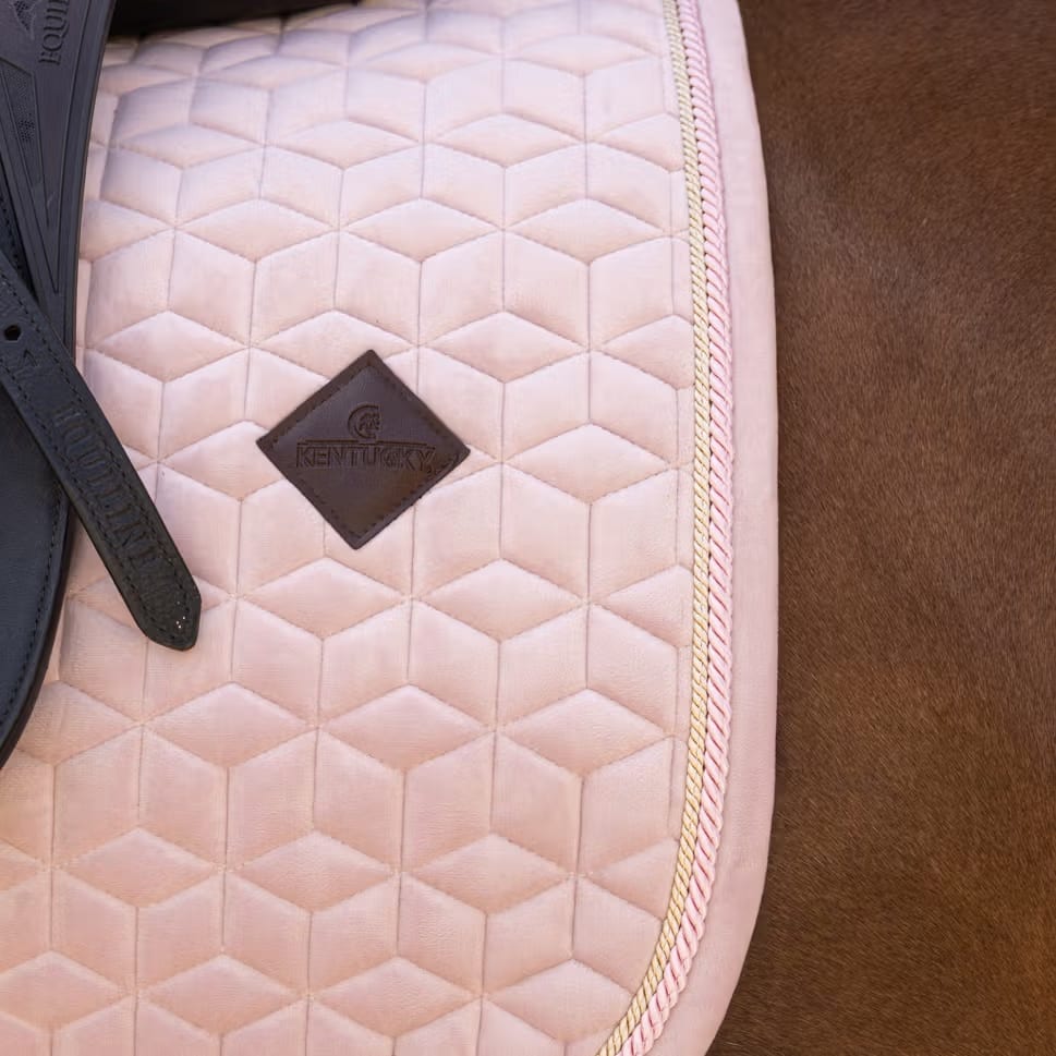 Kentucky Saddle Pad Velvet Dressage - Løwenborg - Kentucky Horsewear