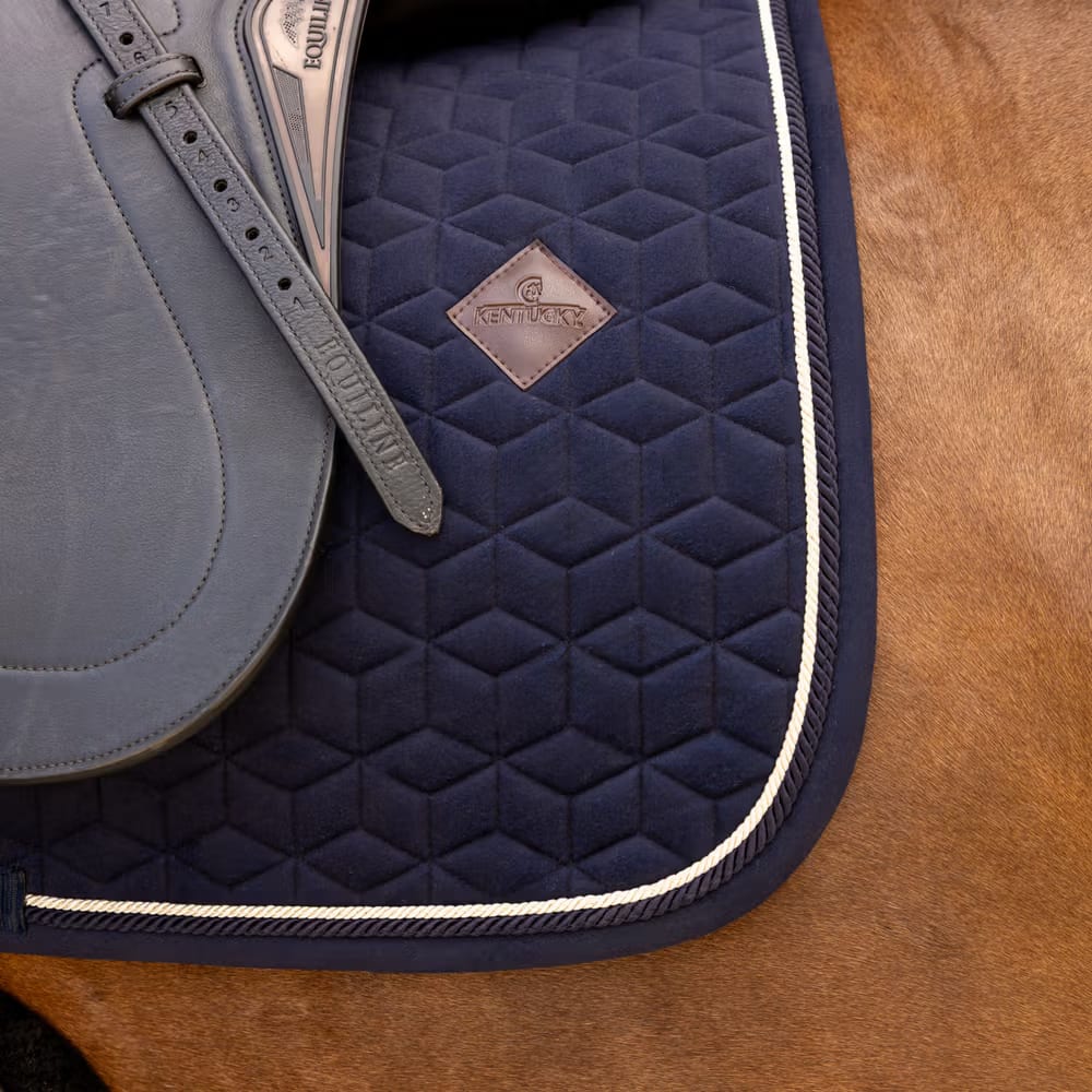 Kentucky Saddle Pad Velvet Dressage - Løwenborg - Kentucky Horsewear