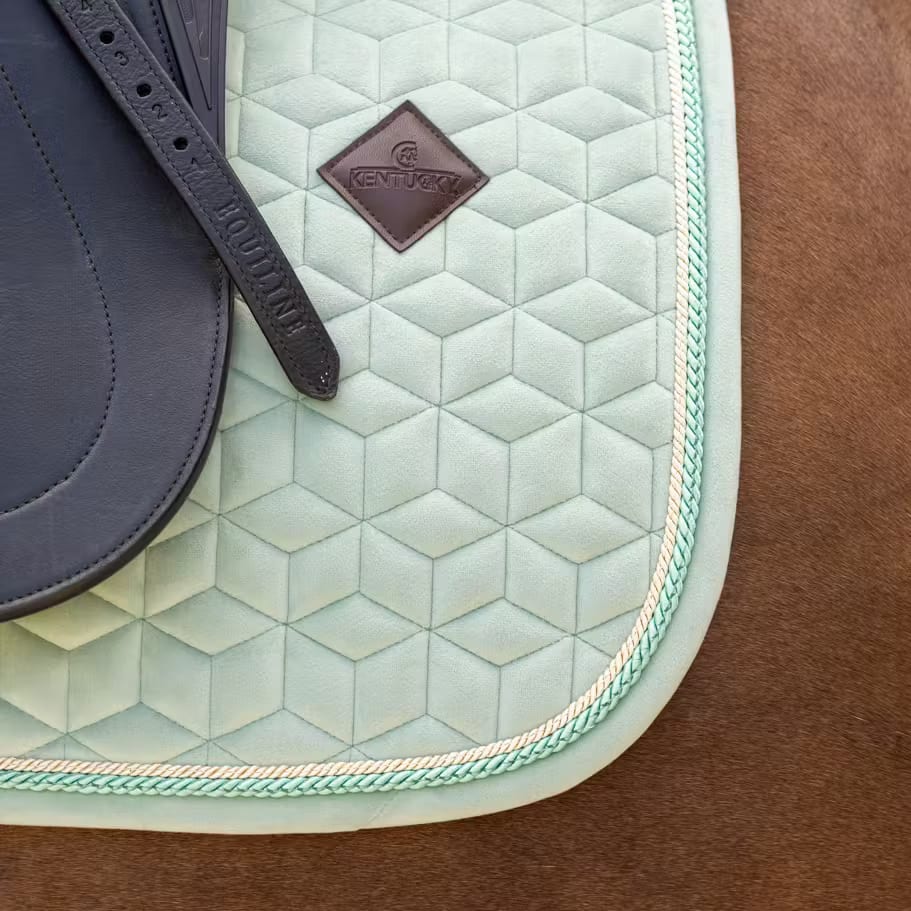 Kentucky Saddle Pad Velvet Dressage - Løwenborg - Kentucky Horsewear