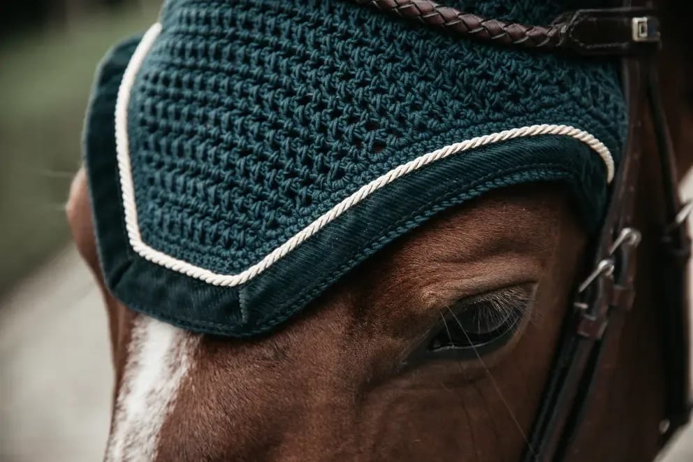 Kentucky Fly veil Wellington Corduroy - Løwenborg - Kentucky Horsewear