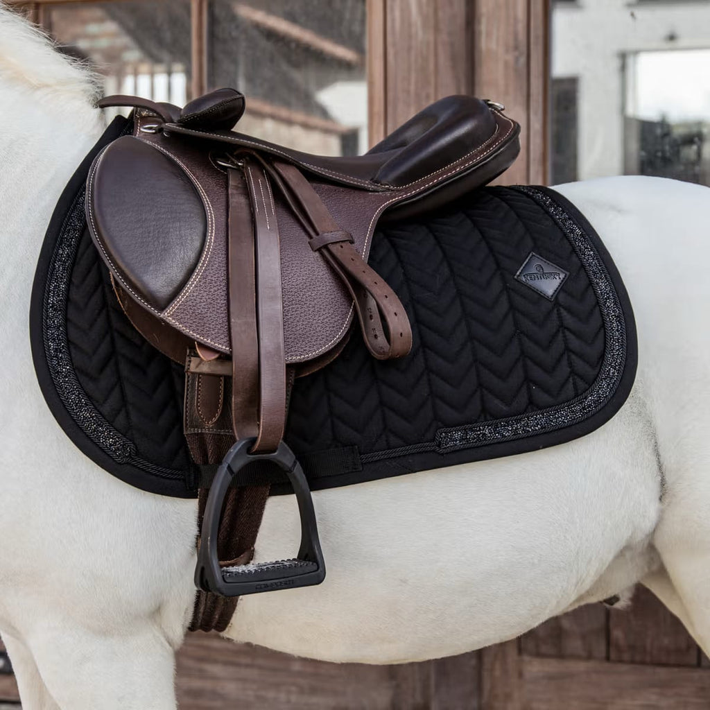 Kentucky Saddle Pad Glitter Stone Jumping - Løwenborg - Kentucky Horsewear