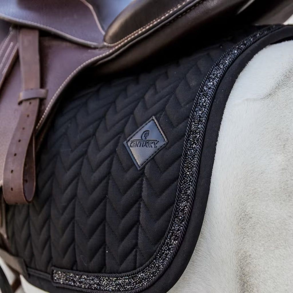 Kentucky Saddle Pad Glitter Stone Jumping - Løwenborg - Kentucky Horsewear