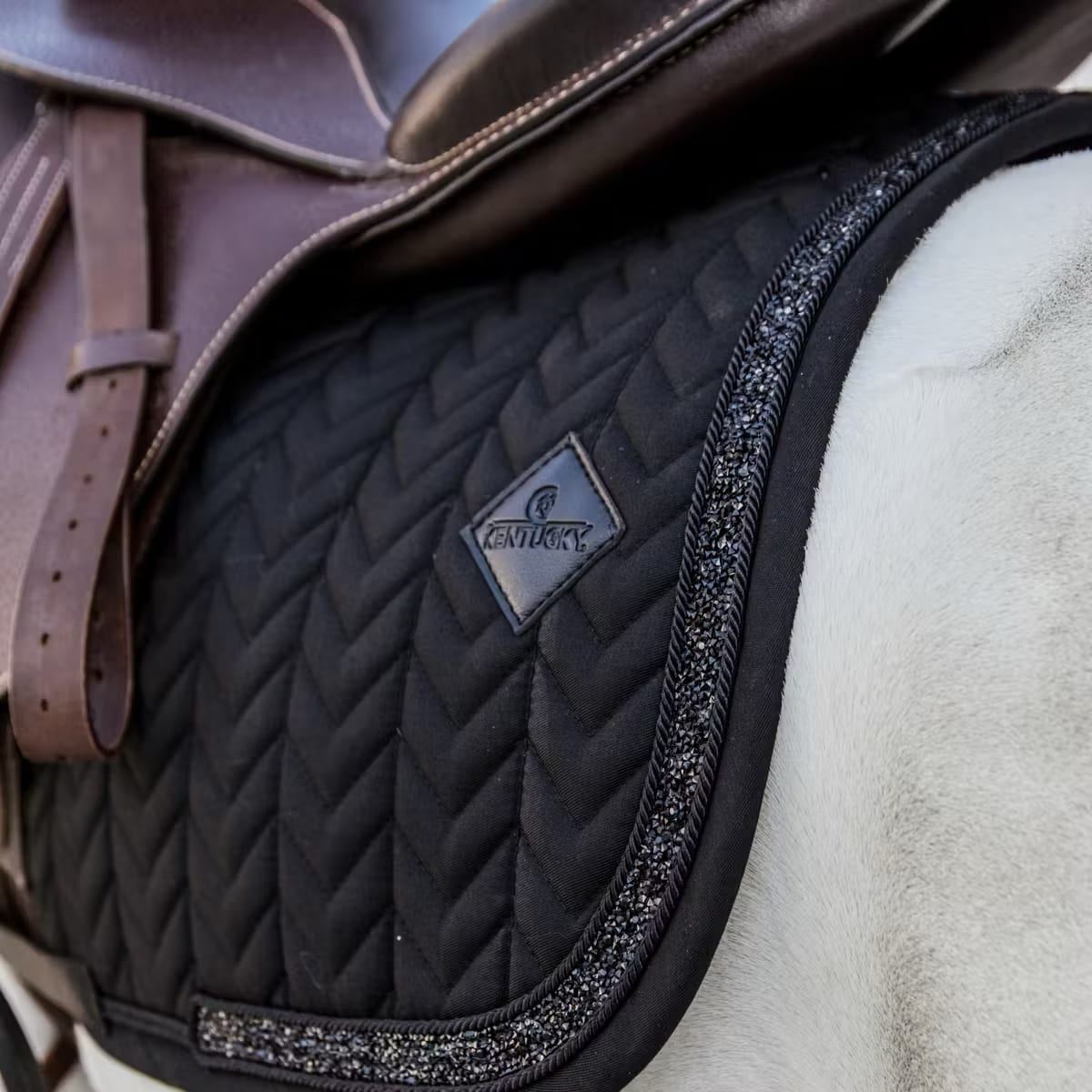 Kentucky Saddle Pad Glitter Stone Jumping - Løwenborg - Kentucky Horsewear