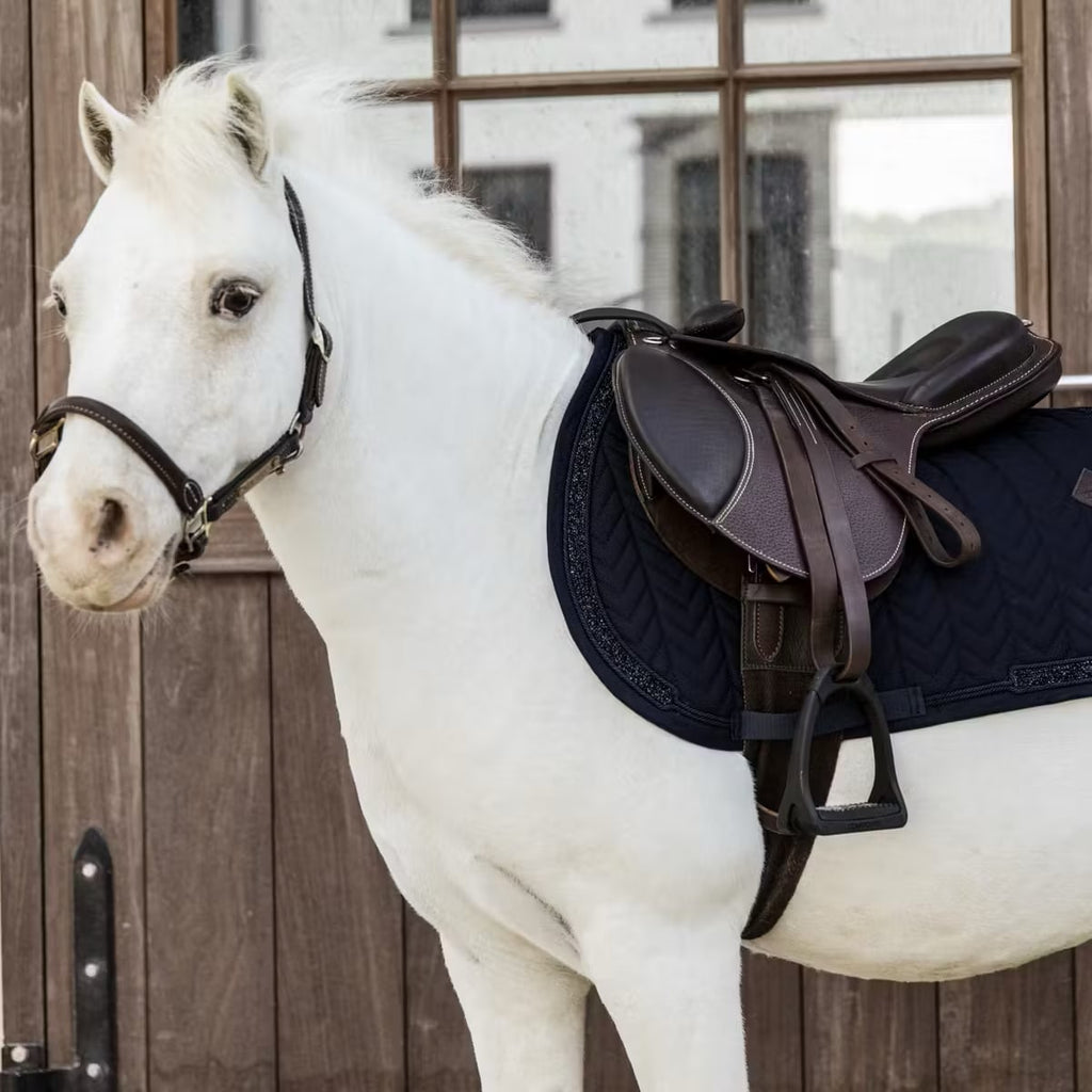 Kentucky Saddle Pad Glitter Stone Jumping - Løwenborg - Kentucky Horsewear