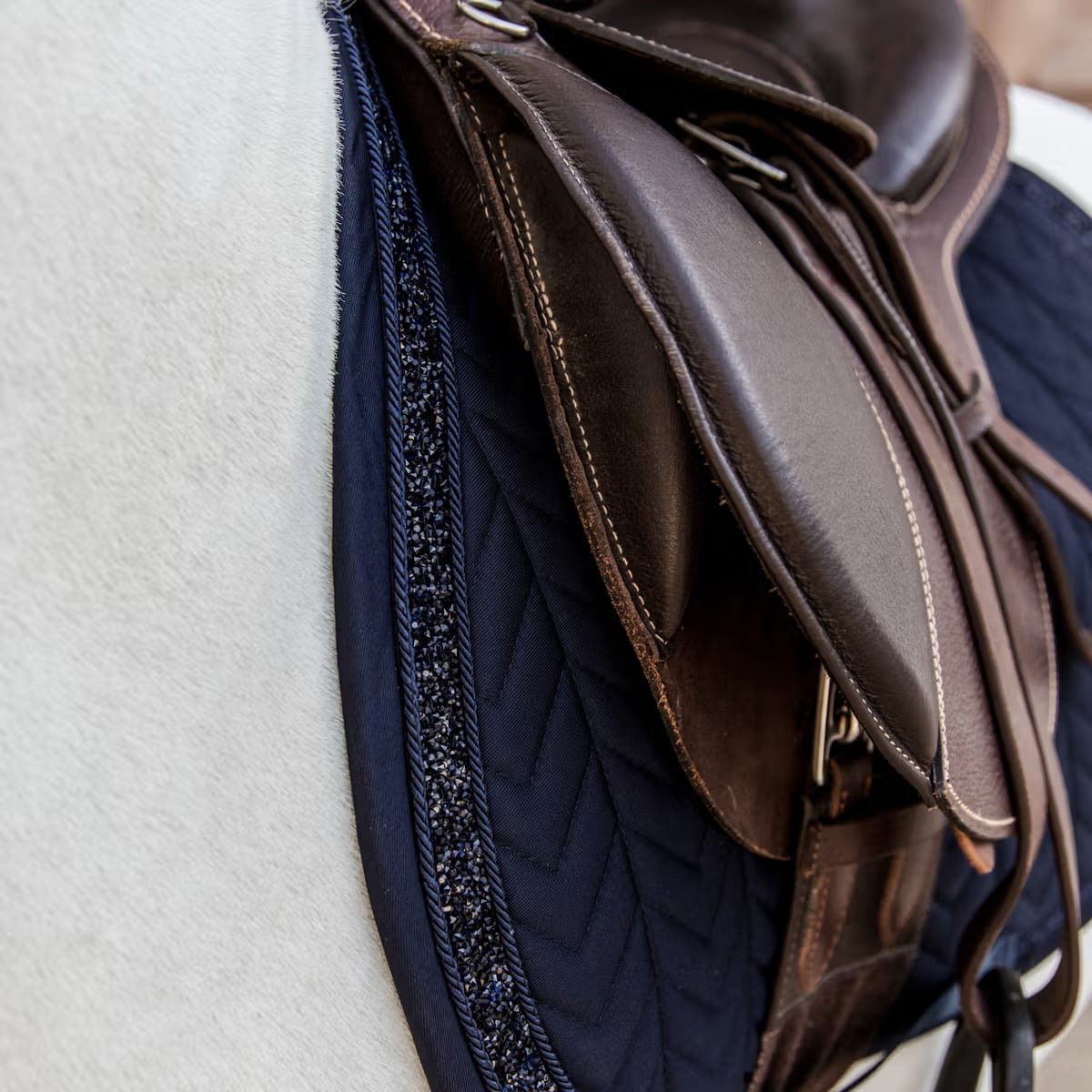 Kentucky Saddle Pad Glitter Stone Jumping - Løwenborg - Kentucky Horsewear