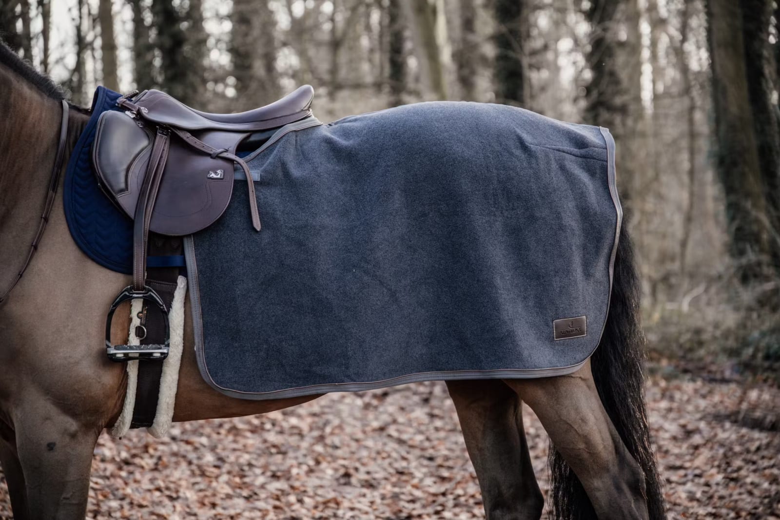 Kentucky Quarter Rug Heavy Fleece - Løwenborg - Kentucky Horsewear