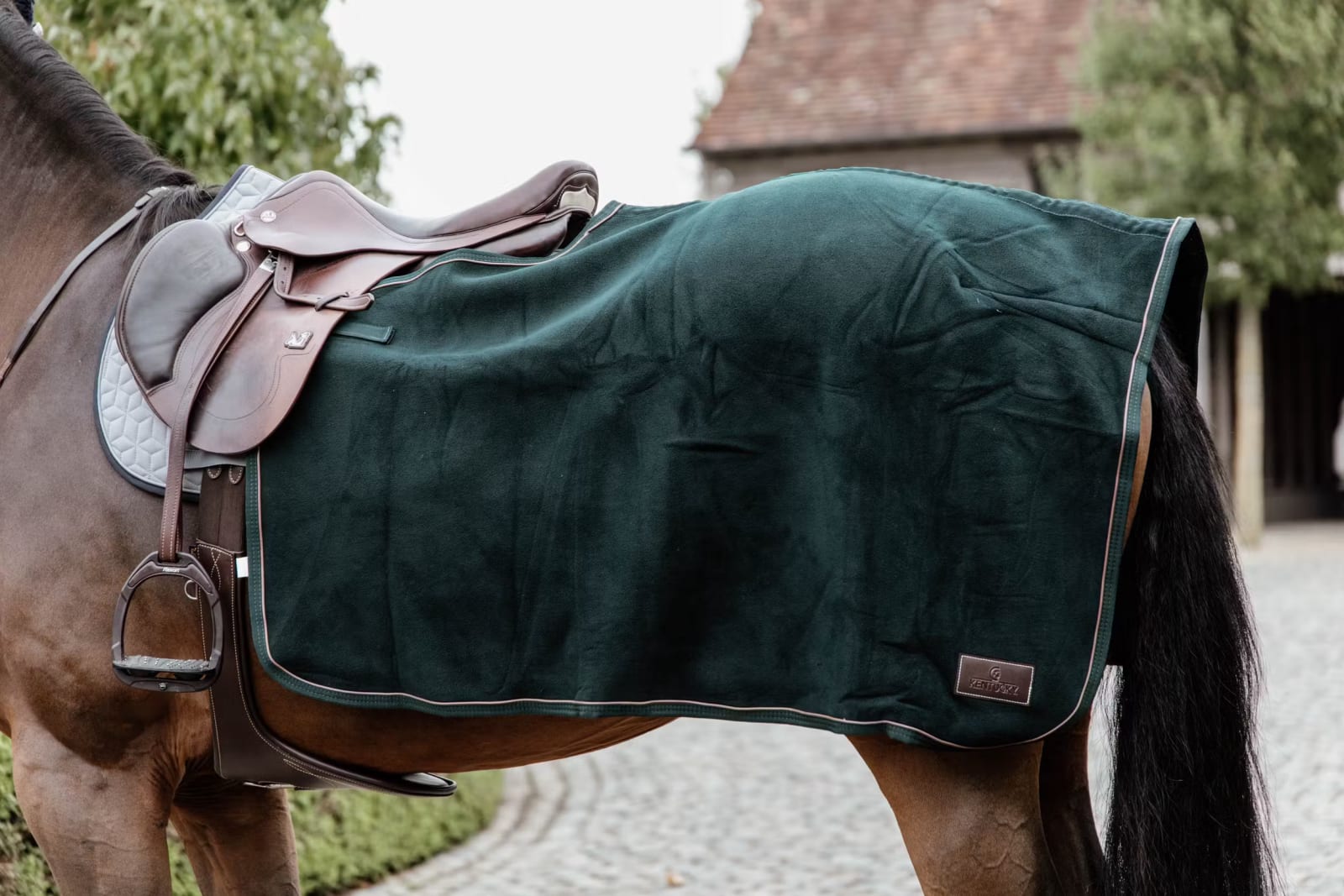 Kentucky Quarter Rug Heavy Fleece - Løwenborg - Kentucky Horsewear