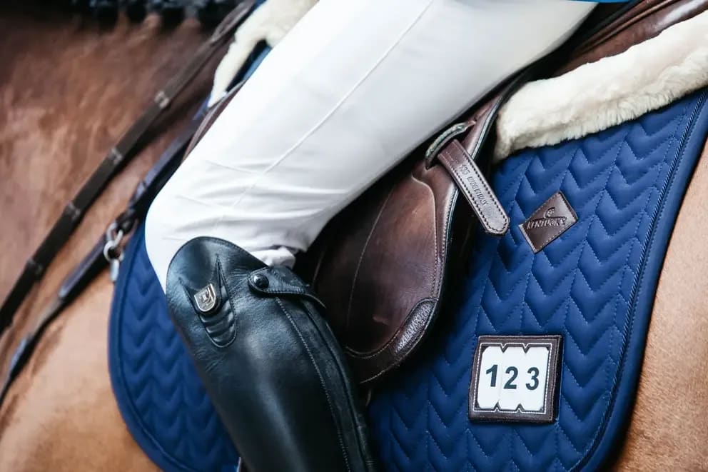 Kentucky Saddle Pad Fishbone Competiton Jumping - Løwenborg - Kentucky Horsewear