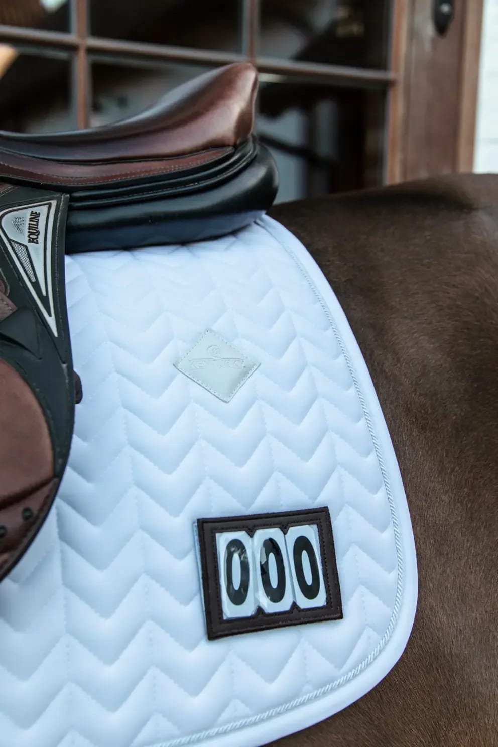 Kentucky Saddle Pad Fishbone Competiton Jumping - Løwenborg - Kentucky Horsewear