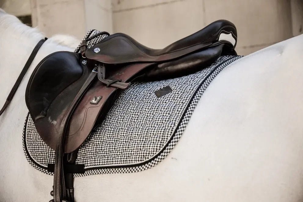 Kentucky Saddle Pad Pied de Poule Jumping - Løwenborg - Kentucky Horsewear