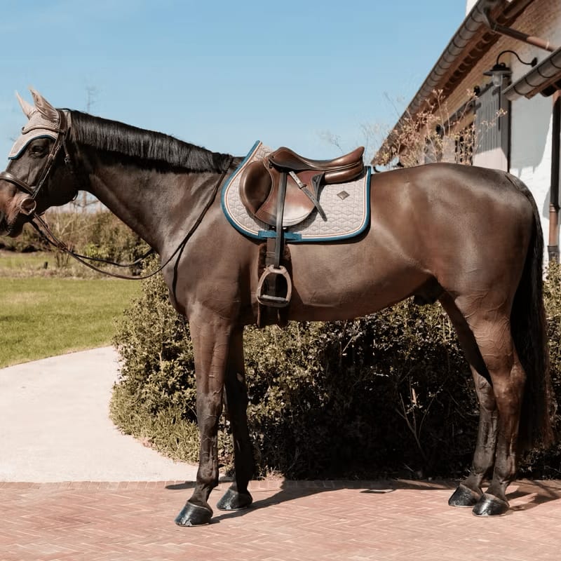 Kentucky Saddle Pad Pied de Poule Jumping - Løwenborg - Kentucky Horsewear