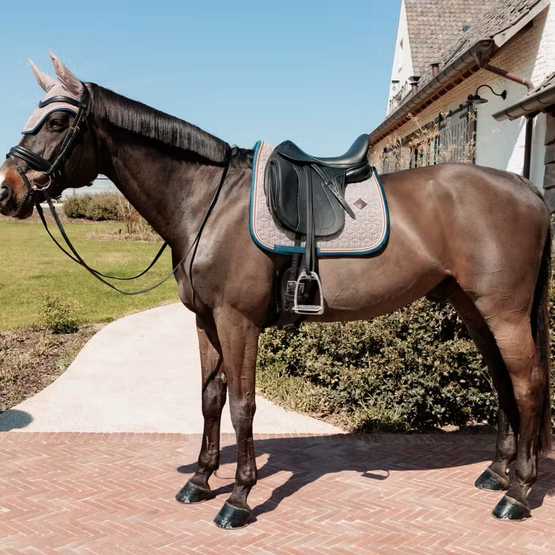 Kentucky Saddle Pad Pied de Poule Dressage - Løwenborg - Kentucky Horsewear