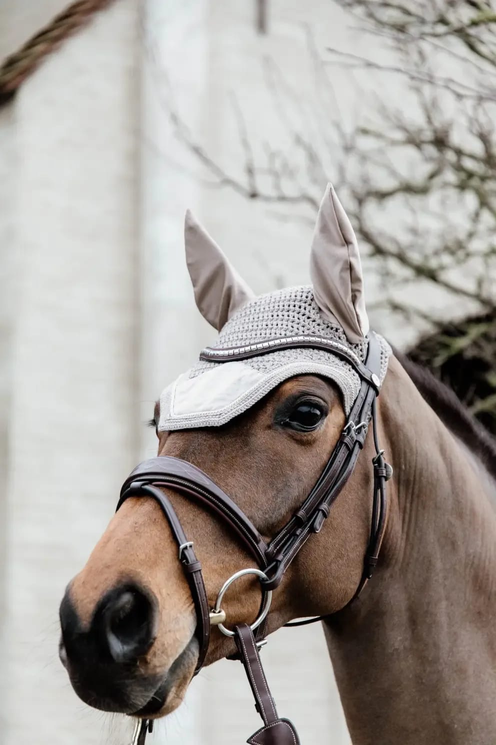Kentucky Fly veil Wellington Velvet - Løwenborg - Kentucky Horsewear