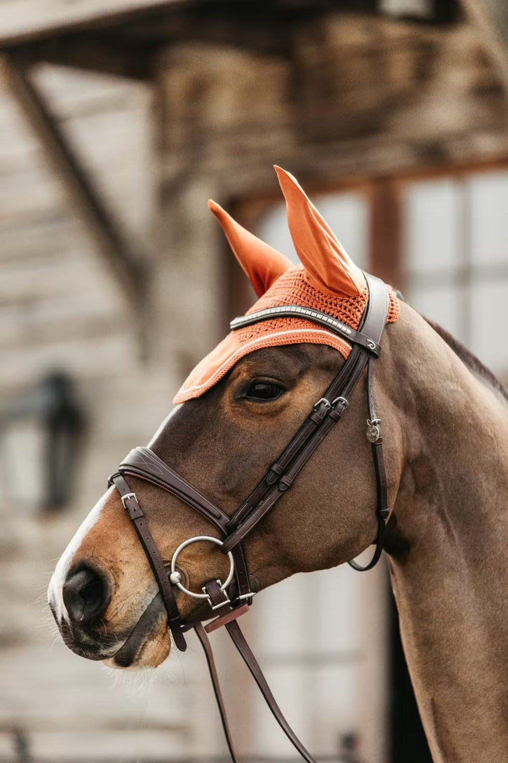 Kentucky Fly veil Wellington Velvet - Løwenborg - Kentucky Horsewear