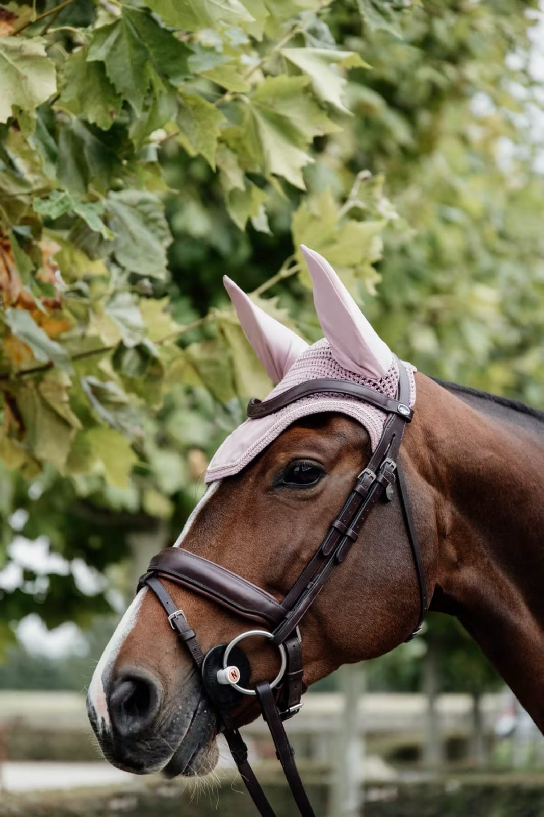 Kentucky Fly veil Wellington Velvet - Løwenborg - Kentucky Horsewear