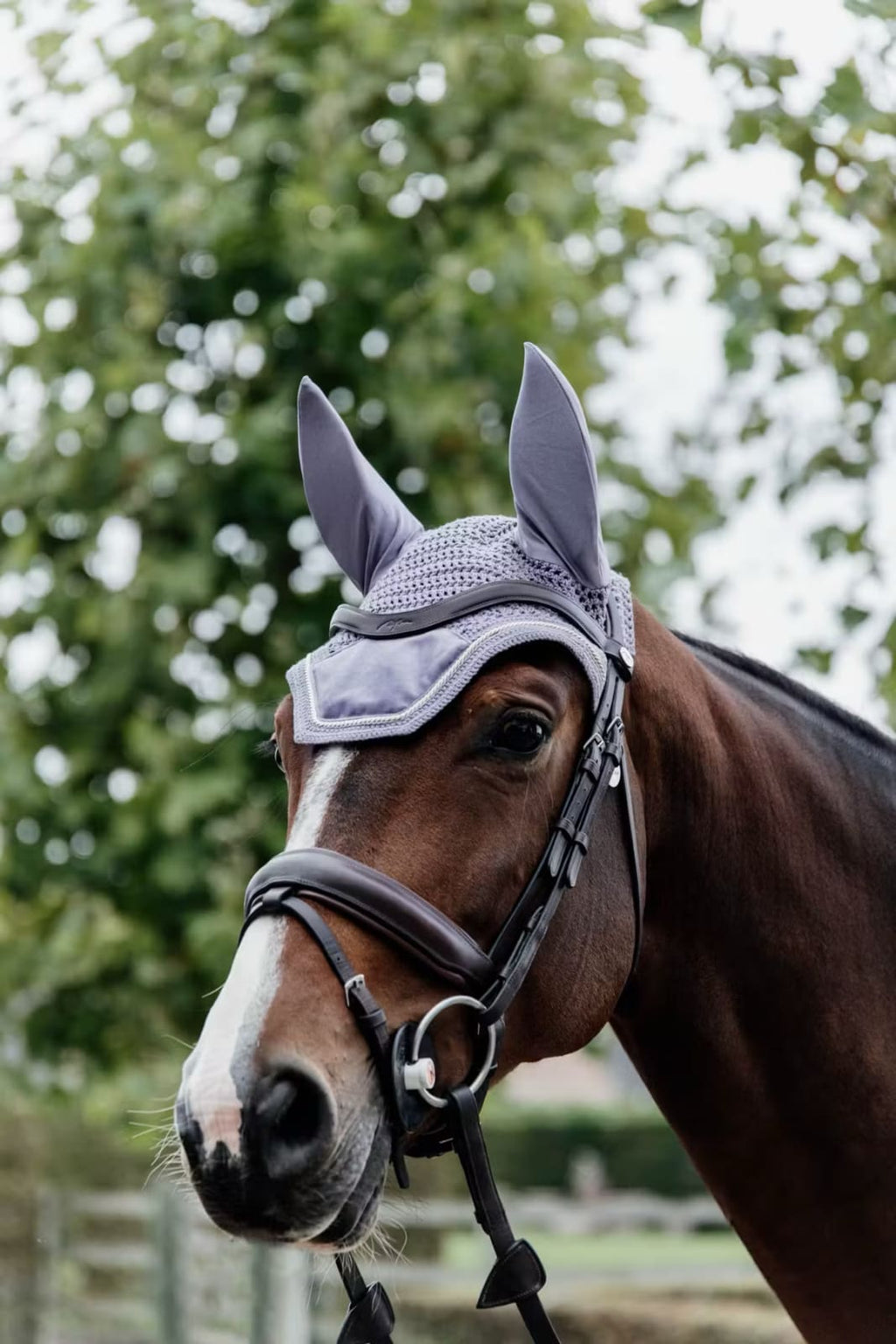Kentucky Fly veil Wellington Velvet - Løwenborg - Kentucky Horsewear