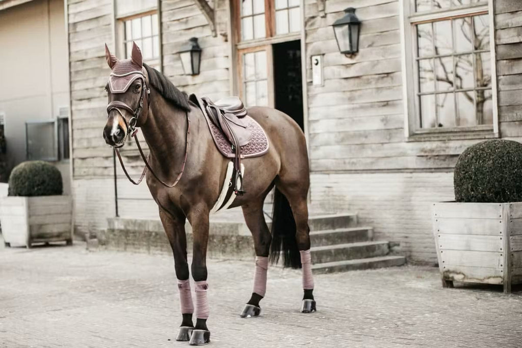Kentucky Fly veil Wellington Velvet - Løwenborg - Kentucky Horsewear